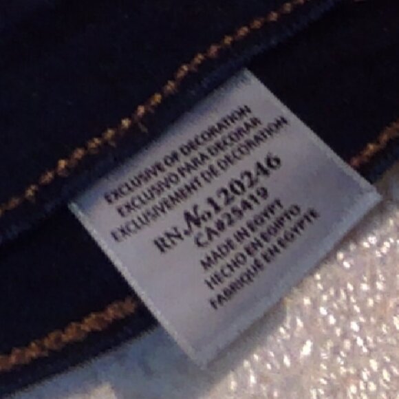 Women's *KENSIE* Blue Denim Jeans - 10/30 *Made in Egypt* - Mint As New - Picture 4 of 8